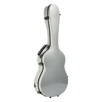 Vỏ đàn guitar cổ điển bằng sợi thủy tinh 39 inch màu bạc