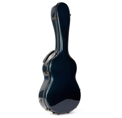 Guitar cổ điển Vỏ cứng Không khí Carbon Silk Like Blue Lining