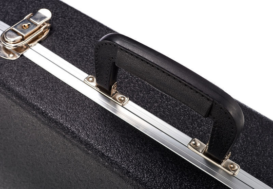 Vỏ cứng bằng nhựa ABS Vỏ Mandolin Màu đen Hộp đựng cứng kiểu Mandolin
