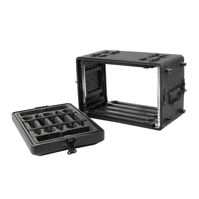 PE 10 &quot;Sâu 6U Hộp đựng giá đỡ sốc / Hộp giá đỡ nông 6u