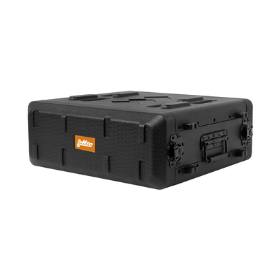 PE 15 &quot;Độ sâu 3U Hộp đựng giá đỡ máy bay màu đen ĐẠT 220 cho bộ thu micrô