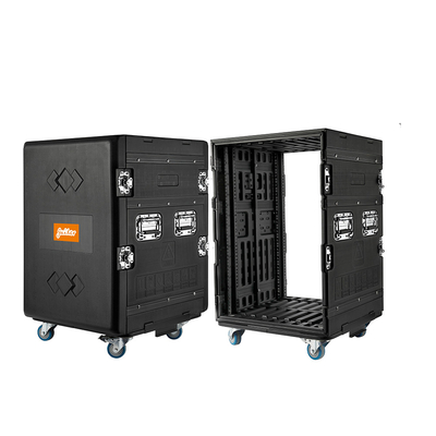 Guider Polyethylene 20 &quot;Depth 16U Flight Rack Case With Wheels