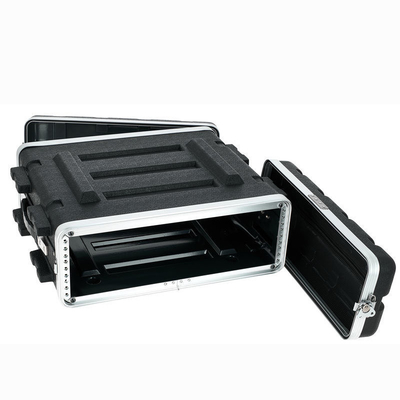 Vỏ máy bay giá đỡ ABS 17 &quot;Sâu 19 inch Hộp đựng giá đỡ 3U cho DJ / PA