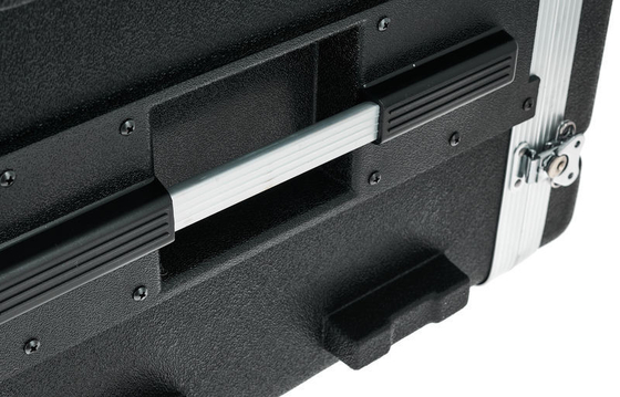 Bộ khuếch đại PA Vỏ máy bay giá đỡ 8u bền ABS Độ sâu 17 &quot;