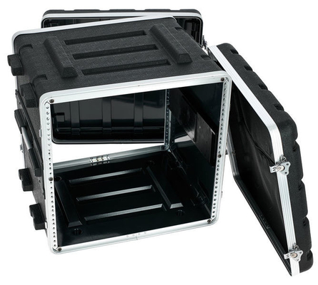 10U Khung nhôm ABS Bộ khuếch đại 19 inch Vỏ hộp / Giá đỡ bộ khuếch đại