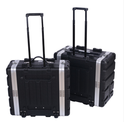 Easy Carry Audio 4U 3U Rolling Rack Mount Case ABS + Khung nhôm