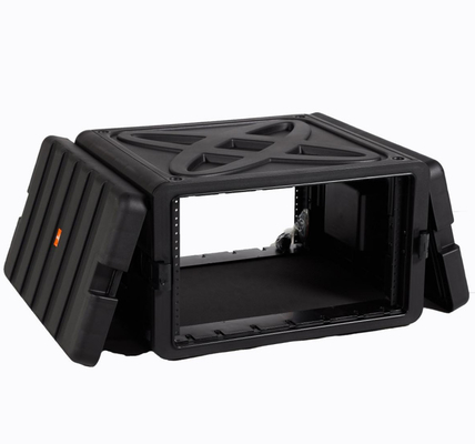 Trọng lượng nhẹ Hộp đựng giá đỡ PP 6U 19 inch Logo tùy chỉnh Khả năng chống va đập