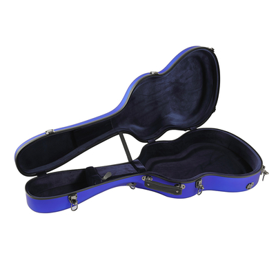 Vỏ đàn guitar cổ điển bằng sợi thủy tinh màu xanh mờ Khả năng chống vỡ cao
