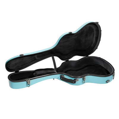 Đàn guitar bằng sợi thủy tinh 39 inch Vỏ cứng Tiffiany Blue Chống thấm nước