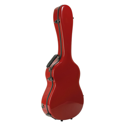 Hộp đàn guitar cổ điển tốt nhất màu đỏ 39 inch bằng sợi thủy tinh