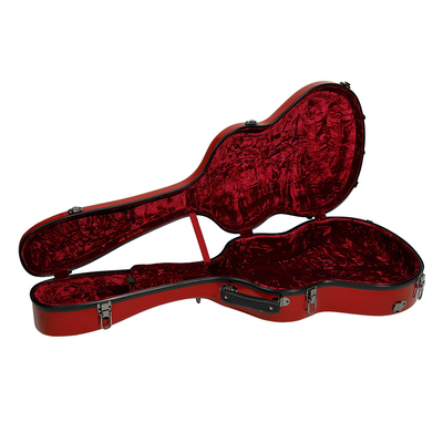 Hộp đàn guitar cổ điển tốt nhất màu đỏ 39 inch bằng sợi thủy tinh
