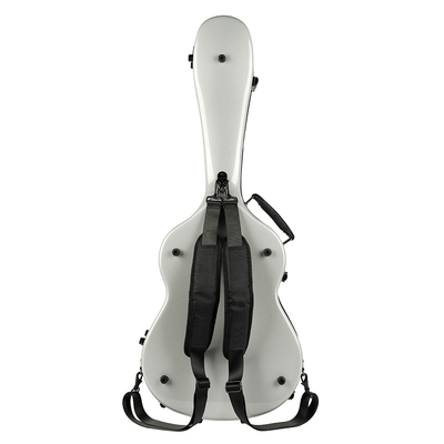 Vỏ đàn guitar cổ điển bằng sợi thủy tinh 39 inch màu bạc