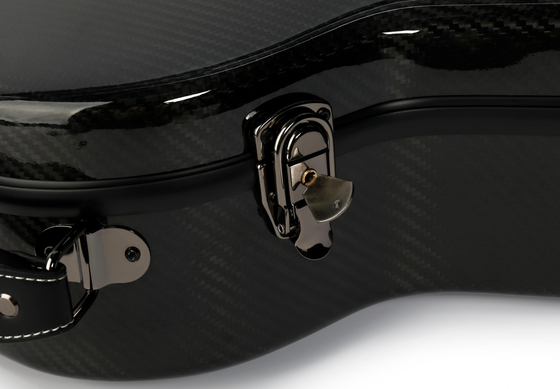 Tay cầm cứng cáp Hộp đựng đàn guitar cổ điển Air Carbon CFC-500 Red