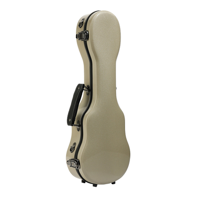 10 màu sắc Fiberglass Soprano Ukulele Hard Case Lót nhung mềm