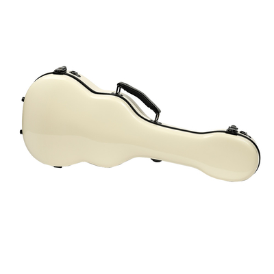 Vỏ cứng bằng sợi thủy tinh Tenor Ukulele chống áp lực Màu ngà