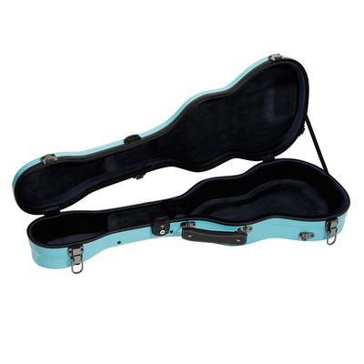 Vỏ bằng sợi thủy tinh không thấm nước Baritone Ukulele Vỏ cứng 3 Chốt kim loại Một có thể khóa