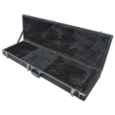ĐẠT 220 Ván ép Điện Bass Guitar Vỏ cứng Màu đen hoặc Màu tùy chỉnh