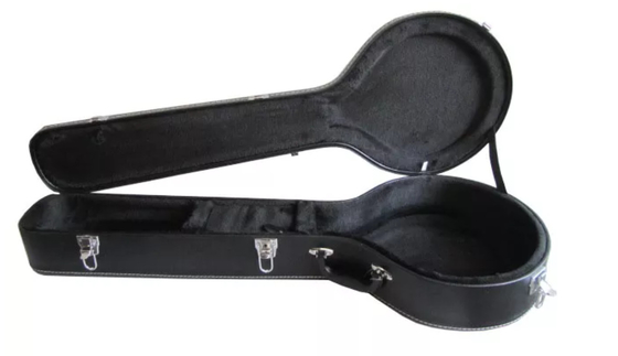 Bọt và vỏ sang trọng Vỏ Banjo 3 mm Ván ép Banjo Vỏ cứng được gia cố