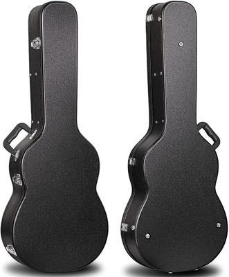 Đàn guitar acoustic Dreadnought bằng gỗ Ván ép có vỏ bọc đệm với tay cầm có đệm