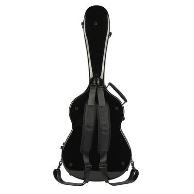 Vỏ đàn guitar bằng sợi thủy tinh chống áp lực cho đàn guitar acoustic màu đen