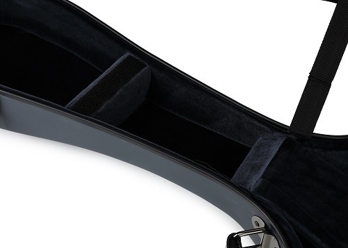 Hộp đựng đàn guitar màu xám mờ mờ màu xám đậm 39 inch 2 X Dây đeo ba lô