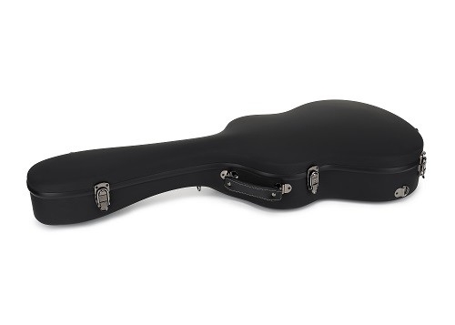 PVC Matte Black Leather Fiberglass Guitar Hộp cứng có dây đeo ba lô