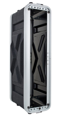 Xếp xách nhỏ gọn 2U Shallow Rack Case Portable And Protective Màu đen