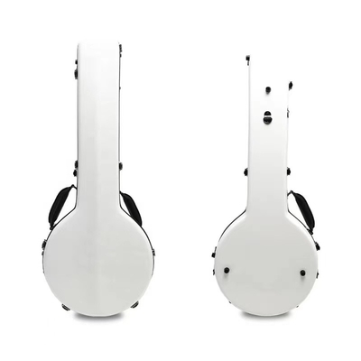Vỏ banjo bằng sợi thủy tinh cứng với tay cầm da dây đai vai